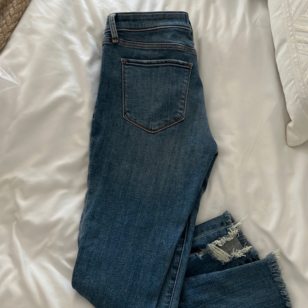 Abercrombie and Fitch super skinner ankle jeans